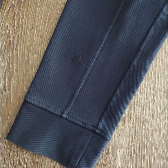 Lululemon Navy Blue Sojourn Zip Pockets Track Jacket Warpstreme Athletic Large - Picture 7 of 11